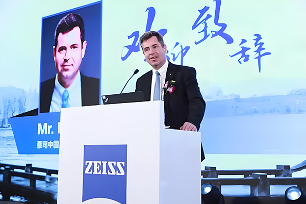 CEO of Zeiss Group Visits China with German Chancellor